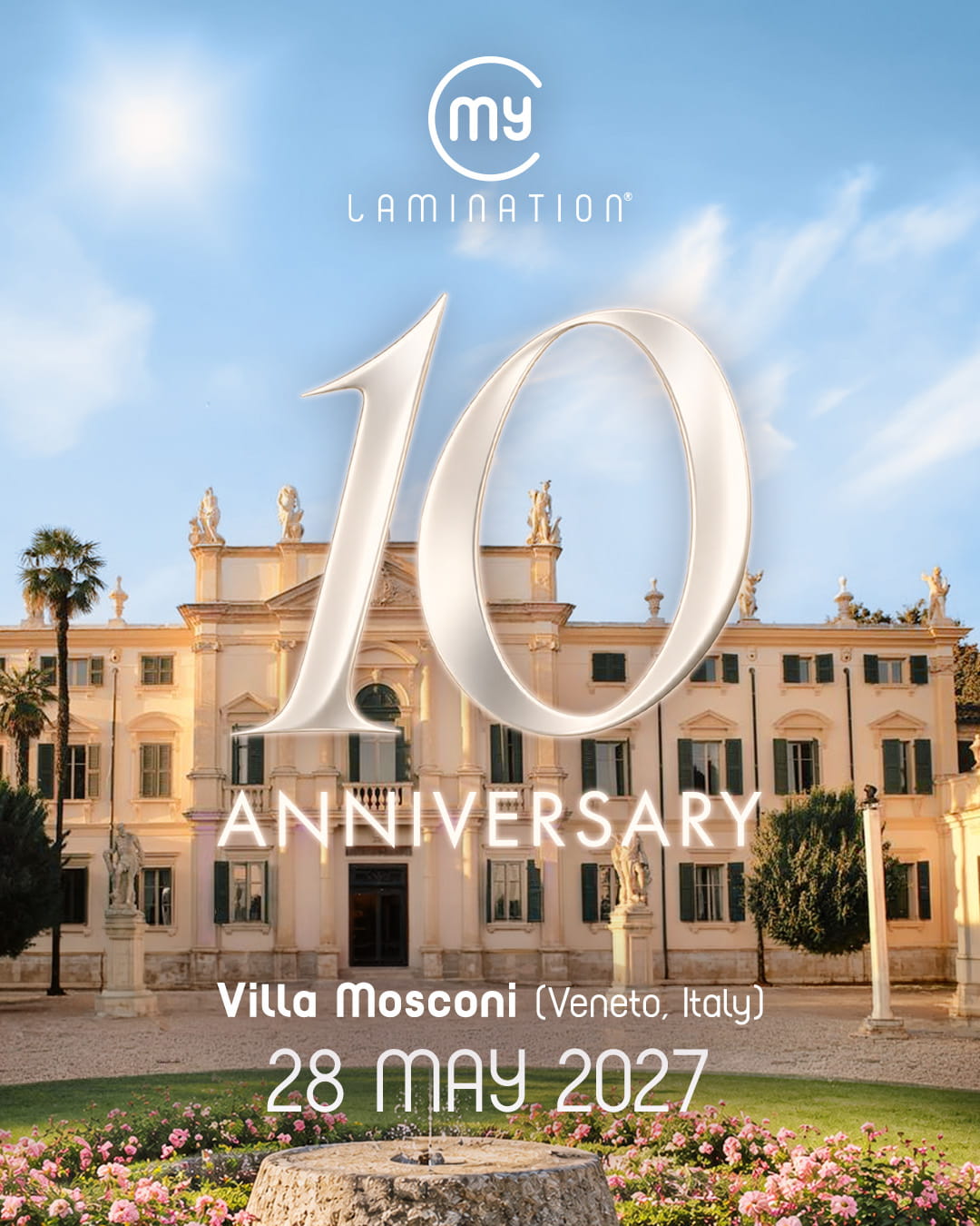 10 years Anniversary party of my lamination at villa mosconi verona