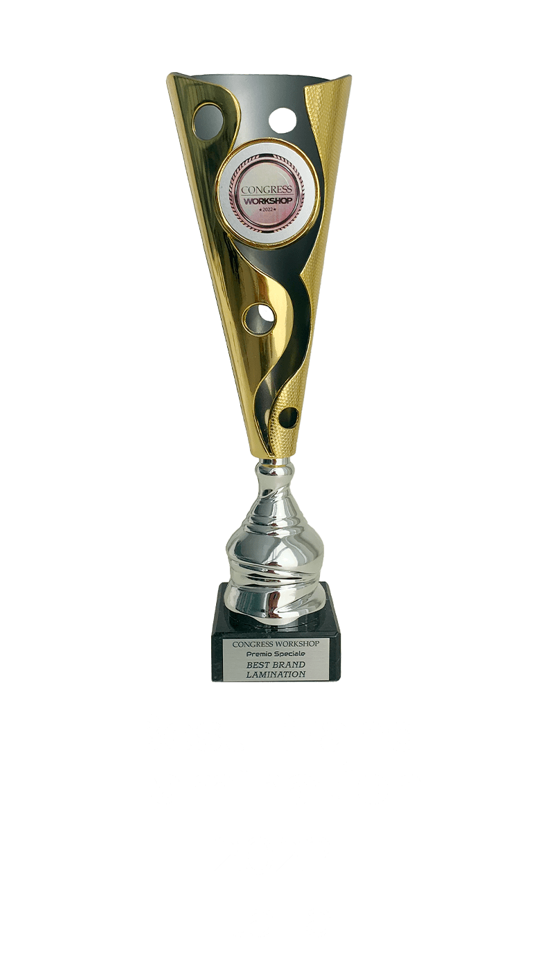 Premio best brand lamination 2022 Italia