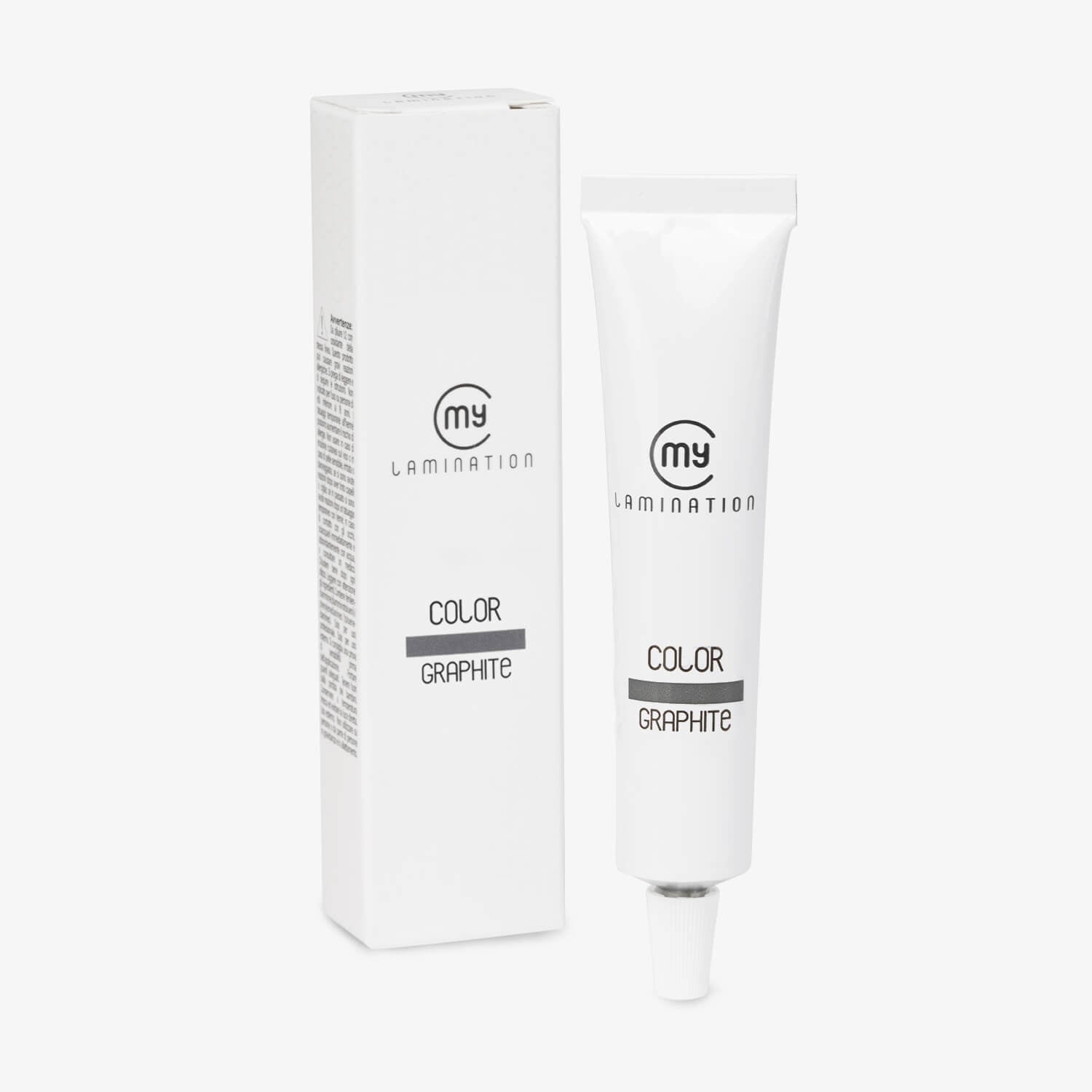 tinta grafite per ciglia e sopracciglia di my lamination