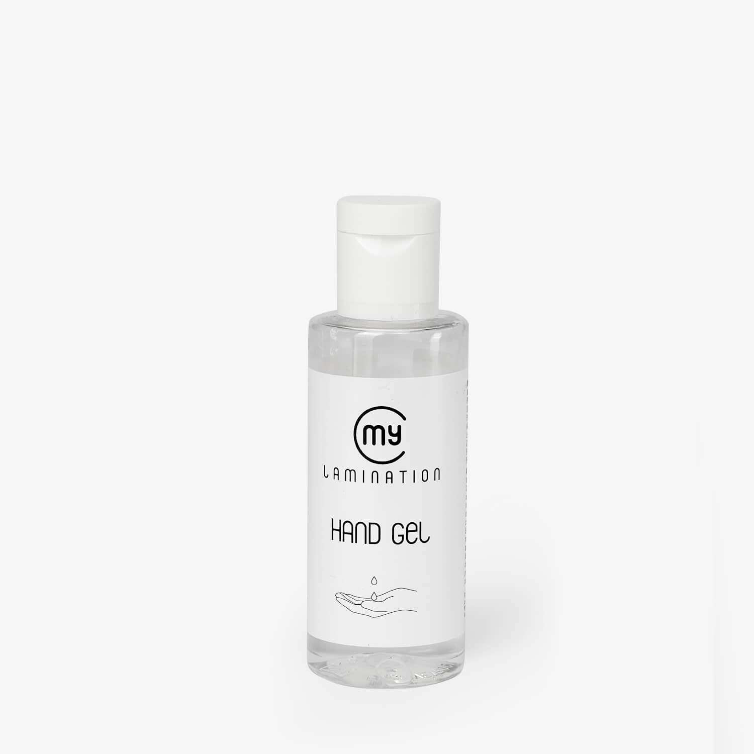 gel igienizzante mani da 100 ml di my lamination