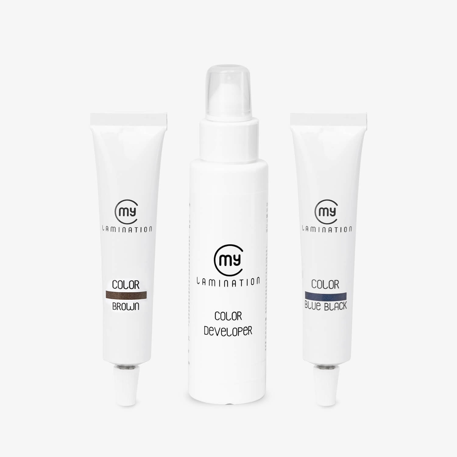 Kit 2 tinte ciglia e sopracciglia con attivatore colore di my lamination