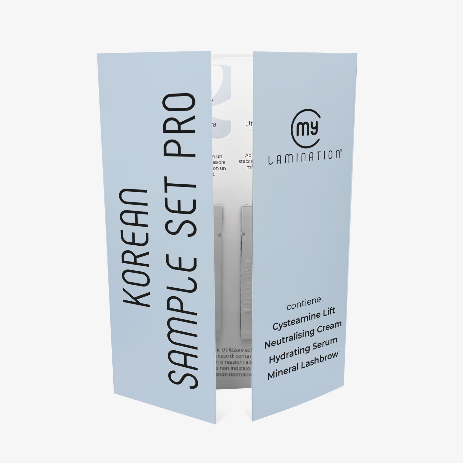 Korean sample set pro Korean lamination trial kit my lamination with 4 steps