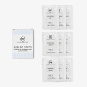 sachets of Korean steps my lamination