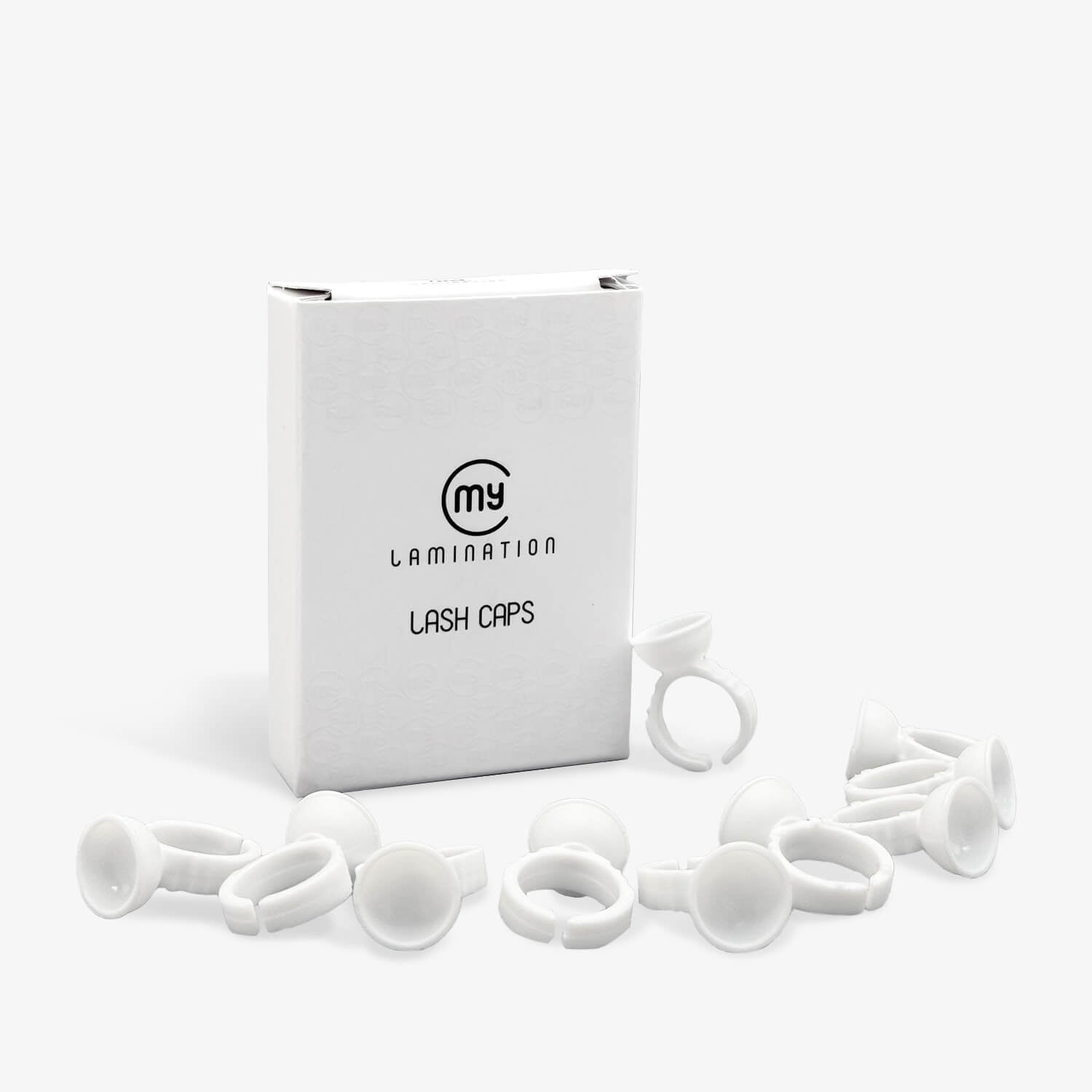 anelli portacolla di my lamination con la loro scatola