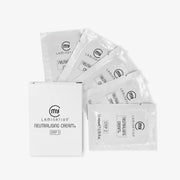 Neutralizing Cream + my lamination sachets for step two of the lamination process