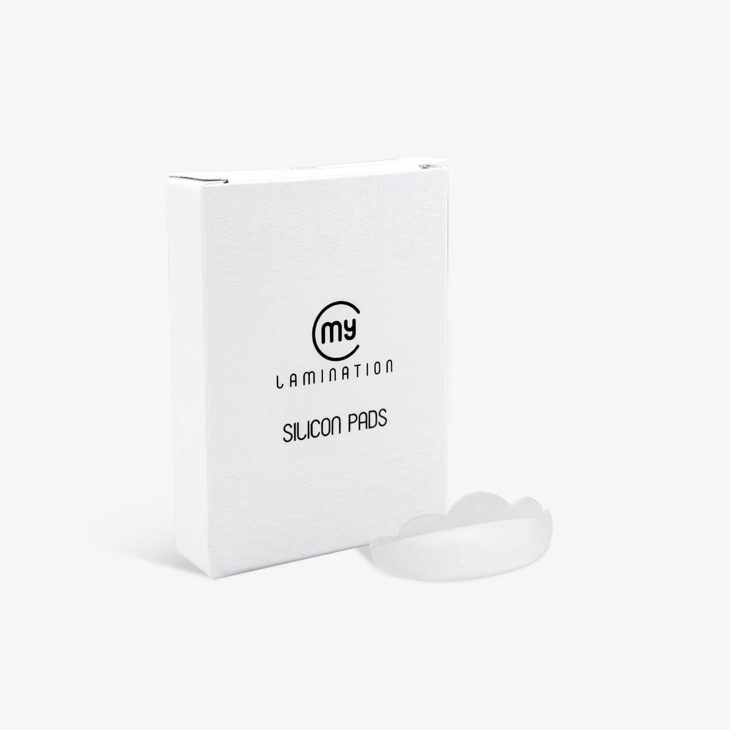 white transparent silicone pads for lash lifting by my lamination