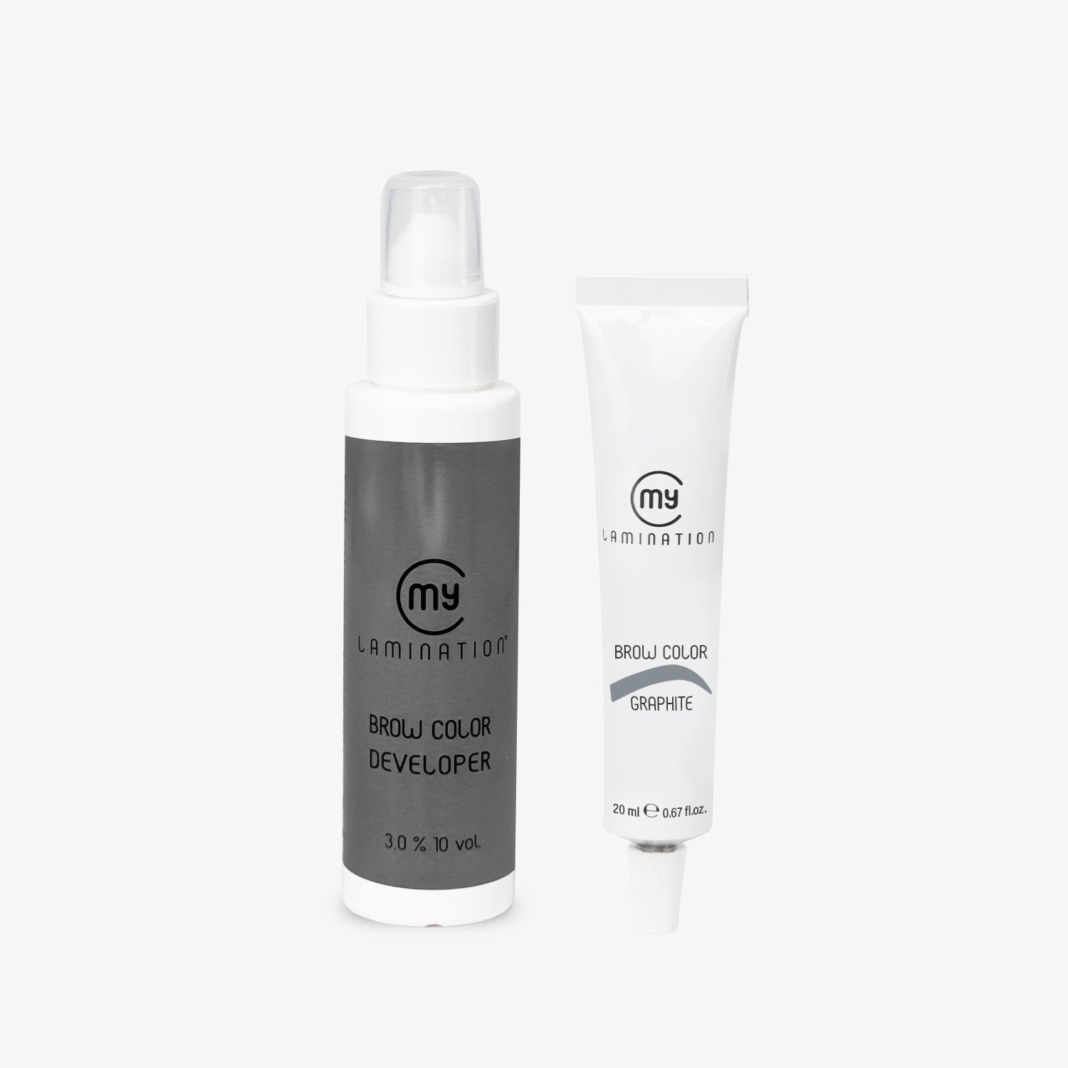 kit colour activator and graphite eyebrow colour for eyebrows my lamination