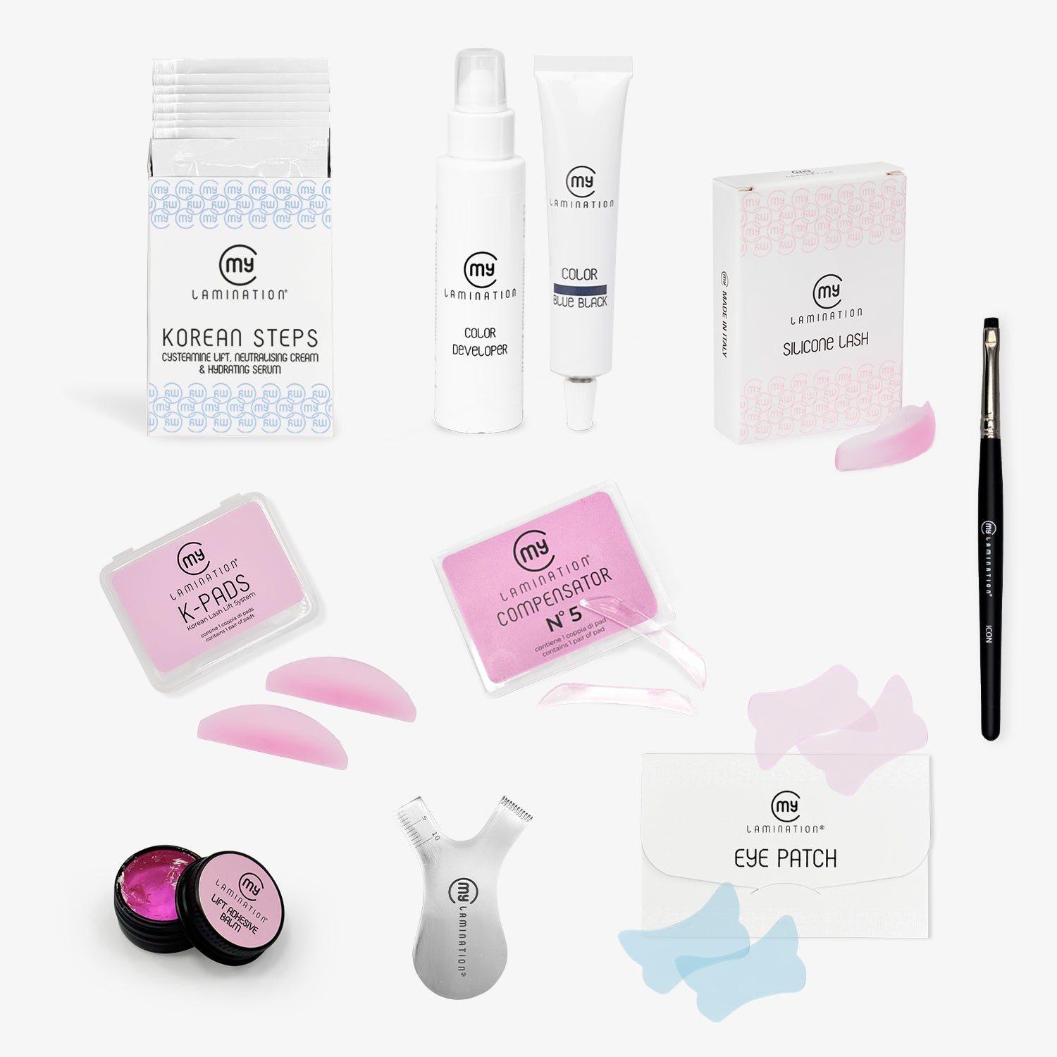  advanced kit for korean lash lifting