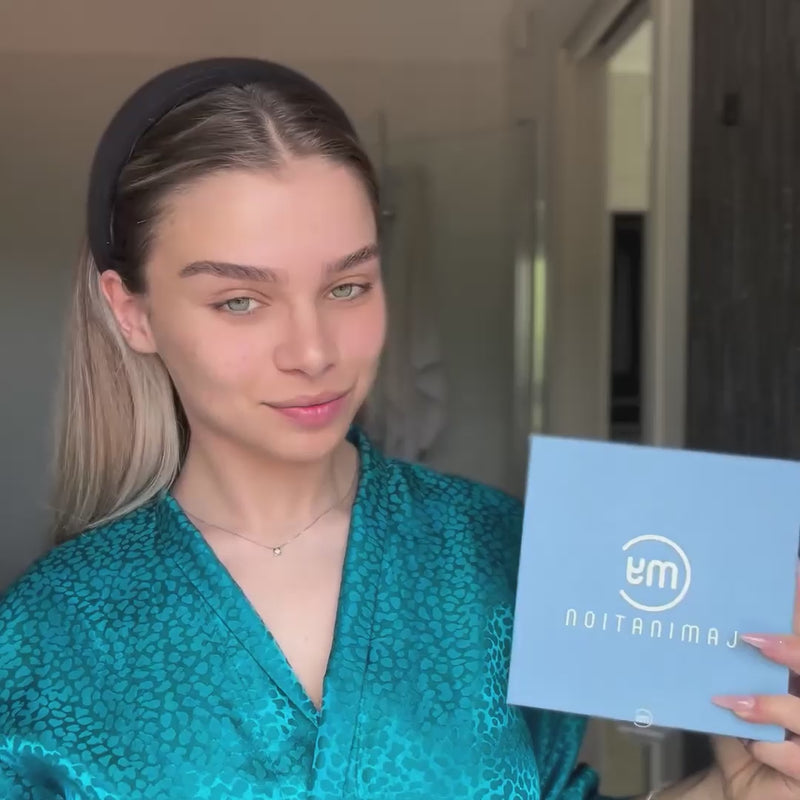unboxing e applicazione dello hyaluronic skin care set